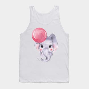 itty bitty elephant Tank Top